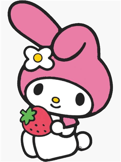 my melody from hello kitty drawing